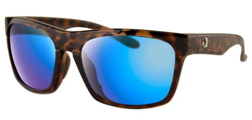 Bobster Eyewear - Bobster Eyewear Route Sunglasses - BROU002H - Gloss Brown Tortoise/HD/Light Blue Revo - OSFA