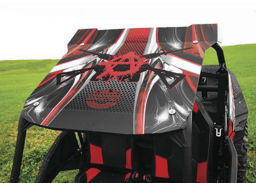 Over Armour Offroad - Over Armour Offroad Polycarbonate Roof Top - Anarchy - PO-14RZRPRINT-AN