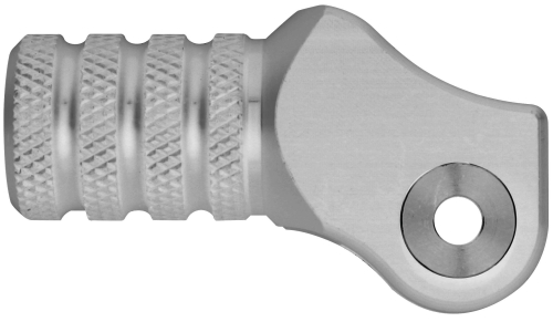 Hammerhead Designs - Hammerhead Designs Shift Lever Tip Knurled - Silver +10mm - 11-0000-06-70