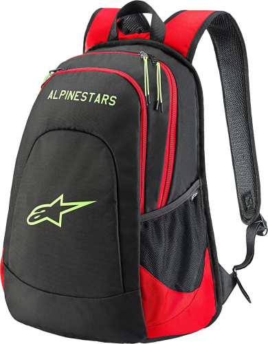 Alpinestars - Alpinestars Defcon Backpack - Black/Red/High Visibility Yellow - 1119-91300-1355
