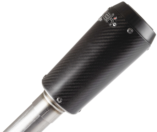 Lextek - Lextek CP9C Slip On Exhaust - Carbon Fiber - CP9C