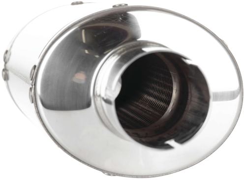 Lextek - Lextek OP4 Slip On Exhaust - Polished Stainless - OP4