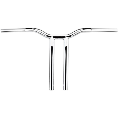 LA Choppers - LA Choppers 1-1/4in. Pullback Risers for Welded Kage Fighter T-Bars - Chrome - LA-7338-08