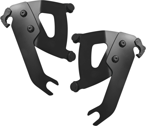 Memphis Shades - Memphis Shades Plate for Road Warrior Fairing - Black - MEB1748