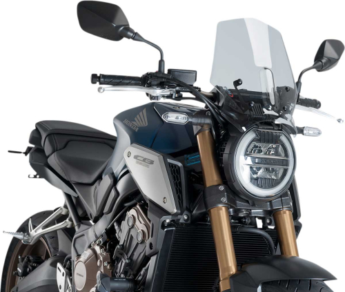 PUIG - PUIG Naked New Generation Touring Windscreen - Smoke - 9748H
