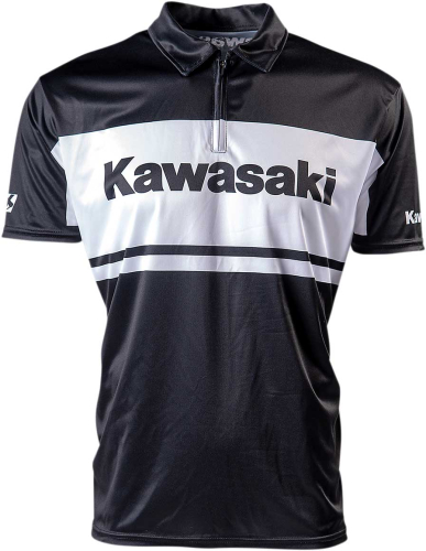Factory Effex - Factory Effex Kawasaki Team Pit Shirt - 23-85102 - Black - Medium