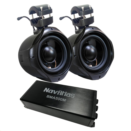 NavAtlas - NavAtlas Passive Roll-Cage Subwoofer - NT308BPK