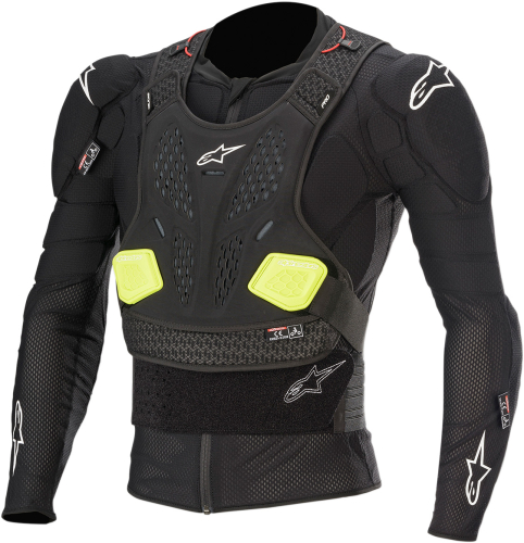 Alpinestars - Alpinestars Bionic Pro Jacket V2 - 6506620-155-2X - Black/Yellow - 2XL