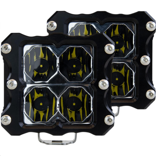 Heretic Studio - Heretic Studio 6-Series Quattro Flood Light - Black - LB-6SQT122