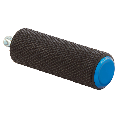 Arlen Ness - Arlen Ness Fusion Shift Peg - Knurled - Blue - 07-947