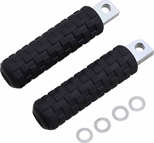 Arlen Ness - Arlen Ness Fusion Footpegs - Air Trax - Black - 07-960