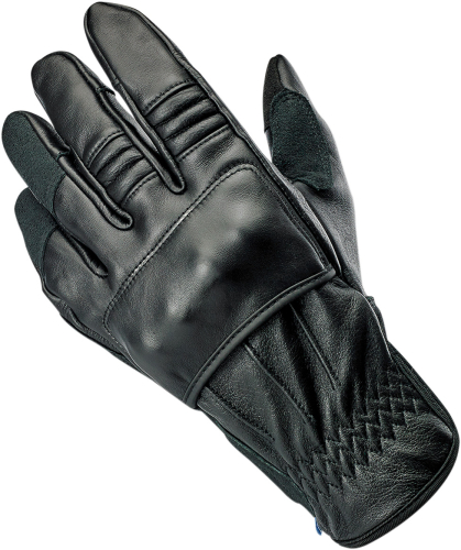 Biltwell Inc. - Biltwell Inc. Belden Gloves - 1505-0101-301 - Black - X-Small