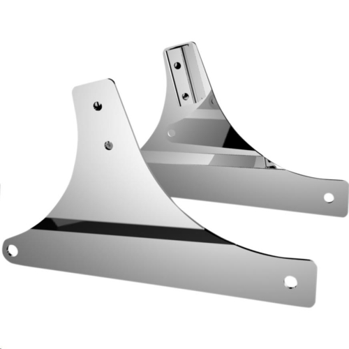 Khrome Werks - Khrome Werks Round Side Plates - Chrome - KW263730