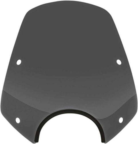 Memphis Shades - Memphis Shades Del Rey Windshields - Dark Black Smoke - MEP50110