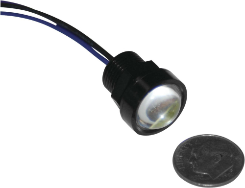 Namz - Namz 9/16in. Royal Flush Mount G2 LED - 3-Wire - Black/White/Amber - LLC-RFBS-WAS