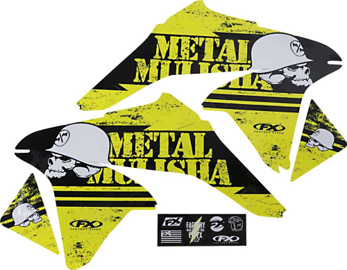 Factory Effex - Factory Effex Metal Mulisha 2020 Shroud Graphic Kit - 23-11424