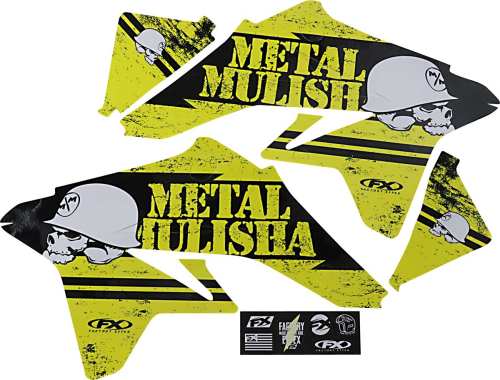 Factory Effex - Factory Effex Metal Mulisha 2020 Shroud Graphic Kit - 23-11422