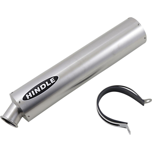Hindle - Hindle Stealth Muffler - 18in. Round - Satin Stainless Steel - GPS182R