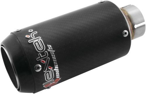 Lextek - Lextek CP8C Slip On Exhaust - Carbon Fiber - CP8C
