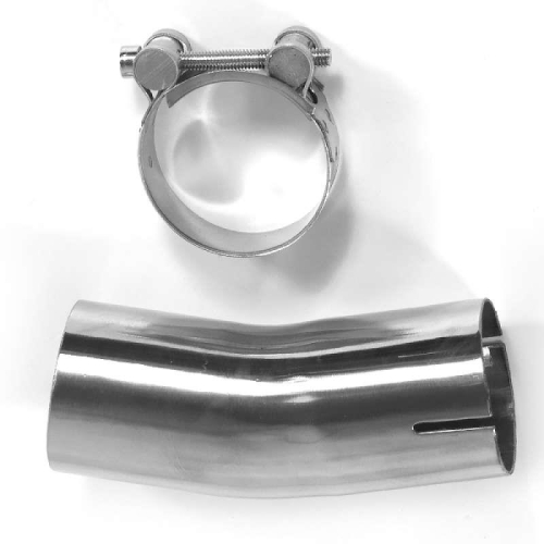 Lextek - Lextek Stainless Steel Link Pipe - Polished - LNKPP015