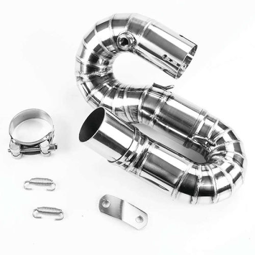 Lextek - Lextek Stainless Steel Cat Delete Pipe - LNKPP021