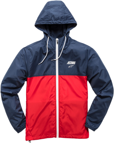 Alpinestars - Alpinestars Cruiser Windbreaker Jacket - 12101100070302X - Navy/Red - 2XL