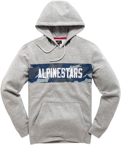 Alpinestars - Alpinestars Blast Pullover Hoodie - 12105140010262X - Gray Heather - 2XL