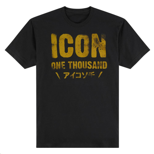 Icon 1000 - Statemen T-Shirt - Black - 3XL