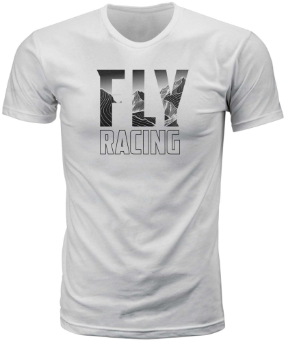 Fly Racing - Fly Racing Fly Mountain Tee - 352-06422X - White - 2XL