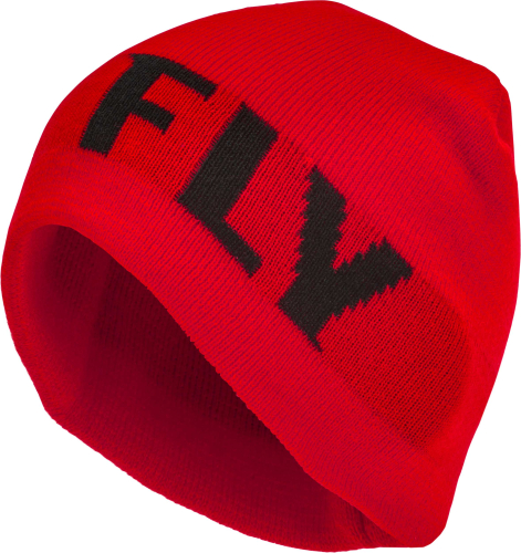 Fly Racing - Fly Racing Fitted Beanie - 351-0154 - Red/Black - OSFM