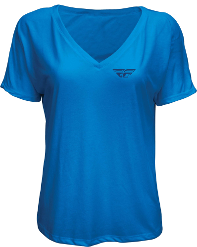 Fly Racing - Fly Racing Fly Crush Womens Tee - 356-05012X - Royal Blue - 2XL