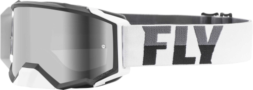 Fly Racing - Fly Racing Zone Pro Goggles - FLA-063 - White/Black - OSFM