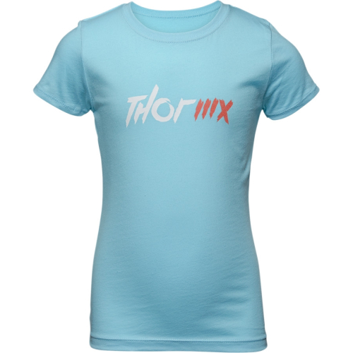 Thor - Thor MX Girls Youth T-Shirt - 3032-3323 - Blue - X-Small