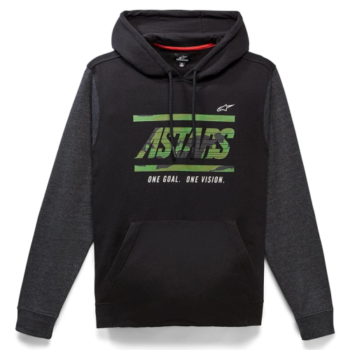 Alpinestars - Alpinestars Draft Hoodie - 1230-51240-10-2XL - Black - 2XL