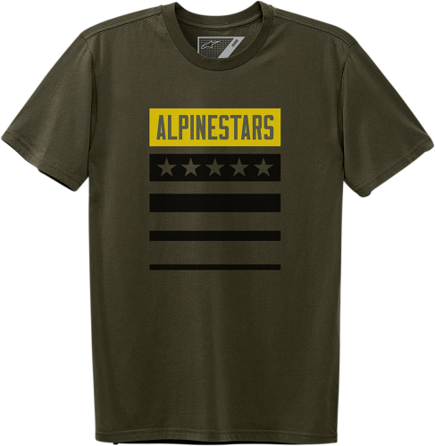 Alpinestars - Alpinestars National T-Shirt - 1230-72104-690-L - Military - Large
