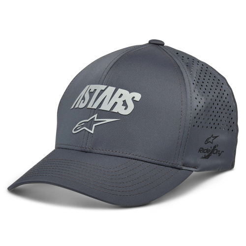 Alpinestars - Alpinestars Angle Lazer Tech Hat - 1230-81001-18-L/XL - Charcoal - Lg-XL