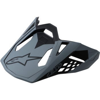 Alpinestars - Alpinestars Visor for S-M10 Supertech Helmets - Meta/Matte Black - 8981119110OS