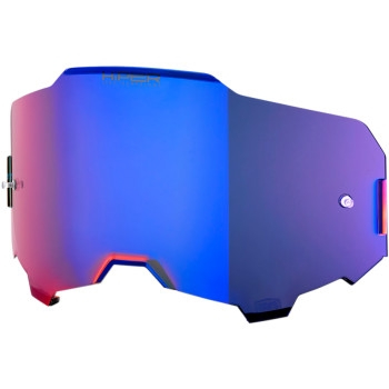 100% - 100% Replacement Lens for Armega Goggles - HiPER Mirror Blue - 51041-032-02