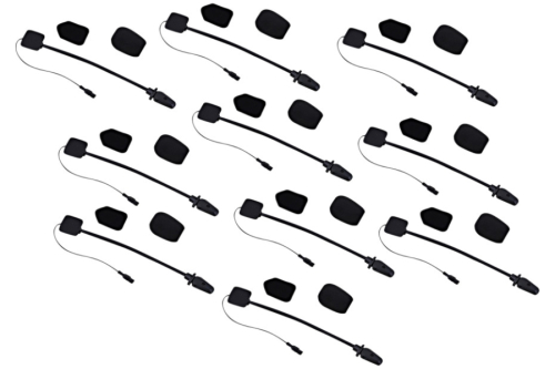 SENA - SENA Wired Boom Microphone Bulk Pack for 10C Pro Camera - R-10C-WBMIC-B10