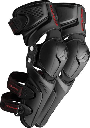 EVS - EVS Epic Knee/Shin Guard - EPK-20K-LX - Black - Lg-XL