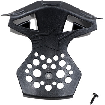 Alpinestars - Alpinestars Chin Vent Frame for S-M10/S-M8 Helmets - Glossy Black - Md/2XL - 8983119-1180