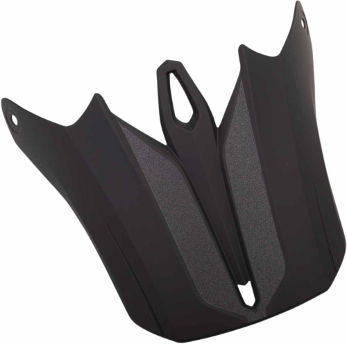 Moose Racing - Moose Racing Visor for F.I. Helmets - Matte Black - 0132-1363