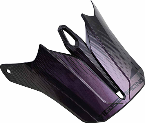 Moose Racing - Moose Racing Visor for F.I. Helmets - Agroid Black/ Iridescent - 0132-1415