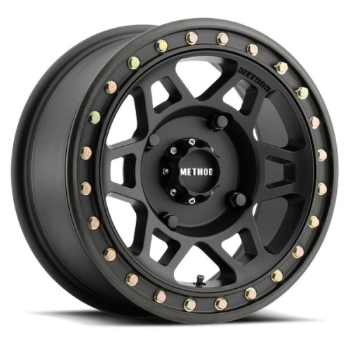 Method - Method 405 Beadlock Wheel - 15x7 - 4+3 Offset - 4/136 - Matte Black - MR40557047543B