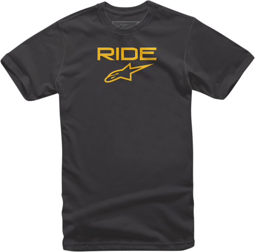 Alpinestars - Alpinestars Ride 2.0 T-Shirt - 1038720001050L - Black/Yellow - Large