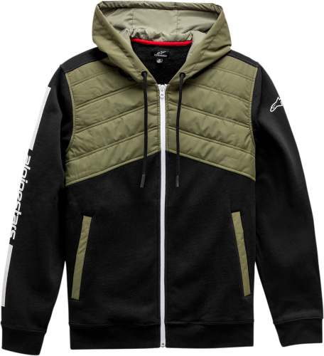 Alpinestars - Alpinestars Alltime Hybrid Jacket - 12111100210672X - Black/Olive - 2XL