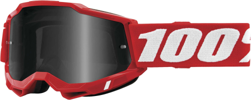 100% - 100% Accuri 2 Sand Goggles - 50222-102-03 - Red / Smoke Lens - OSFA