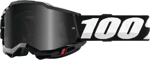 100% - 100% Accuri 2 Sand Goggles - 50222-102-01 - Black / Smoke Lens - OSFA