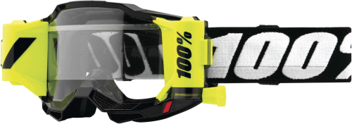 100% - 100% Accuri 2 Forecast Youth Goggles - 50320-901-01 - Black / Clear Lens - OSFA