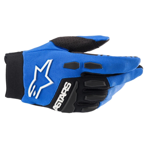Alpinestars - Alpinestars Full Bore Gloves - 3563622-713-2XL - Blue/Black - 2XL